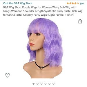 Purple Wig